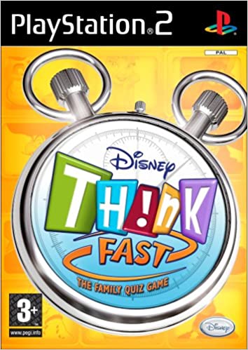 Sony PS2 Disney Think Fast Family Quiz