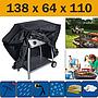 Outdoor Waterproof Barbecue BBQ Cover Grill Burner Cover 138X64X110Cm HG2015
